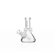 BIO Glass - 5 in. 14mm Mini Heavy Duty Black Beaker Water Pipe