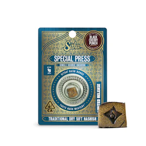 SITKA - 1g Black Cherry Punch Hash Special Press - Sitka