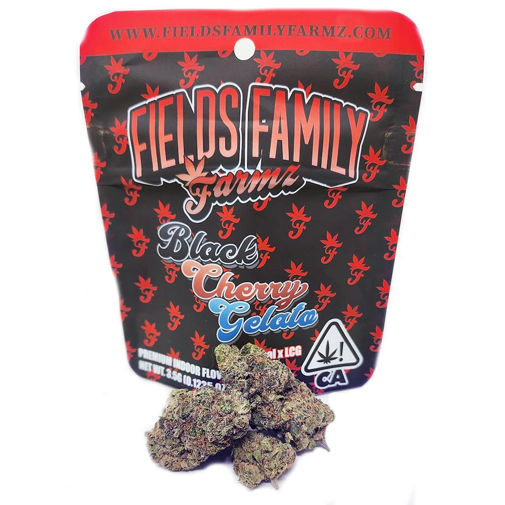 Fields Family Farmz - Fields Family Farmz Black Cherry Gelato Flower 3.5g Main Image