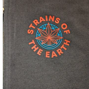 Strains Of The Earth | Men's Zip-up Hoodie | M