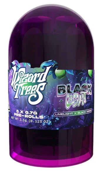 Wizard Trees - Blacklight 5 Pack Pre Roll - .7G (3.5G) Main Image