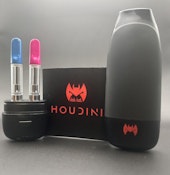 "Houdini" Double Cartridge 510 Thread Battery, Black