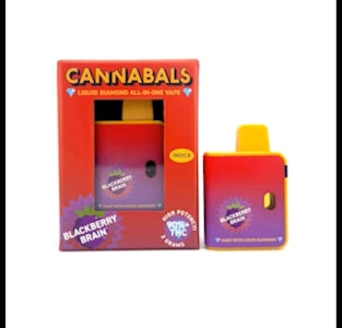 CANNABALS - Cannabals - Blackberry Brain- Live Resin - 2g Vape 