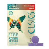 CLSICS | Blackberry Fire | Gummies | [100mg] 10pk | Hybrid