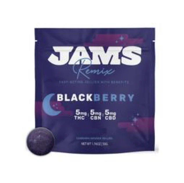 JAMS - JAMS Remix Fast Acting Ratio Jellies Blackberry (I) 00941 Main Image