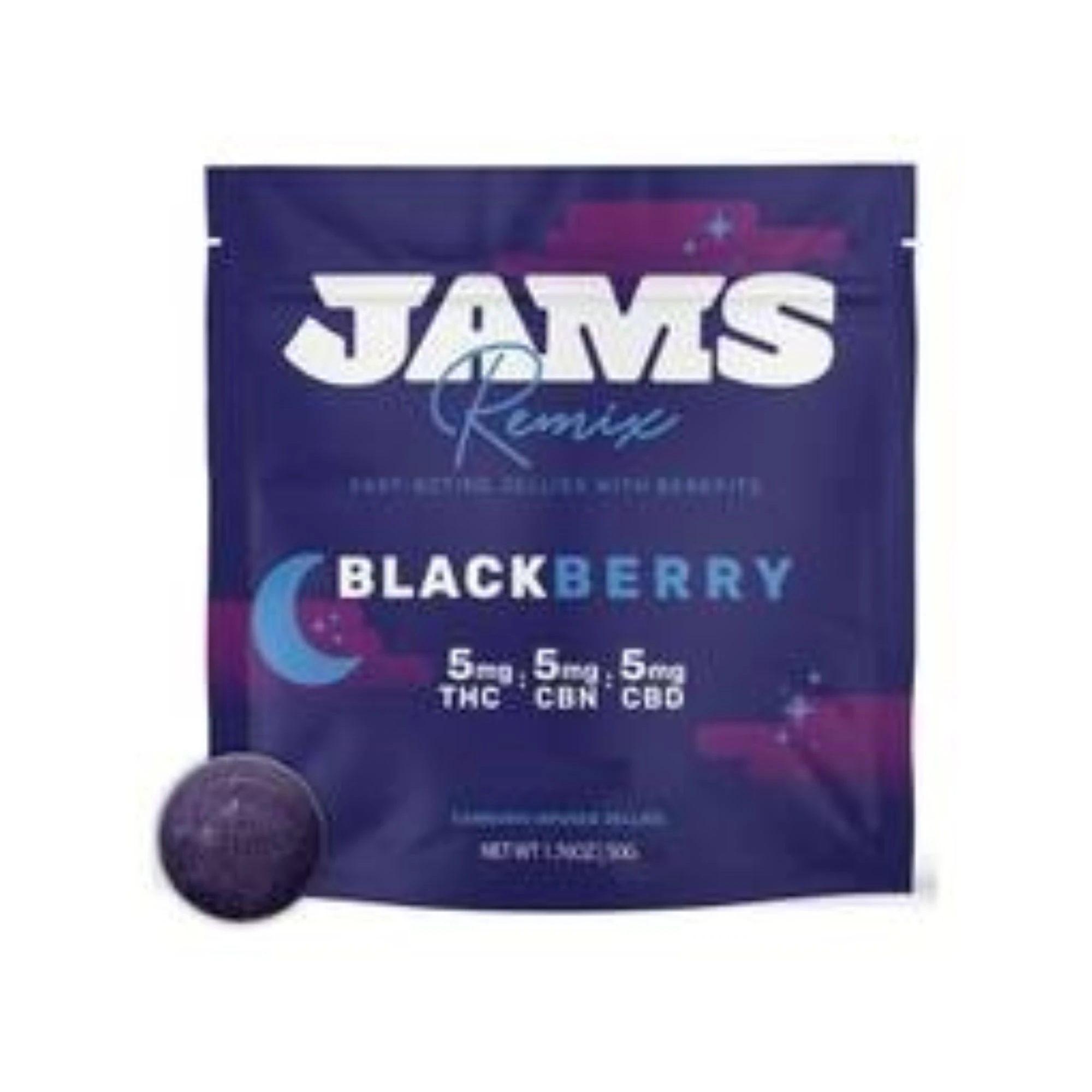 JAMS - JAMS Remix Fast Acting Ratio Jellies Blackberry (I) 01546 Main Image