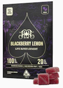 Blackberry Lemon Live Rosin 5 Pack Gummies - 20MG (100MG)