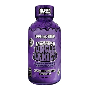 Uncle Arnie's - Uncle Arnie's | Live Resin Beverage | Blackberry Lemonade | 100mg