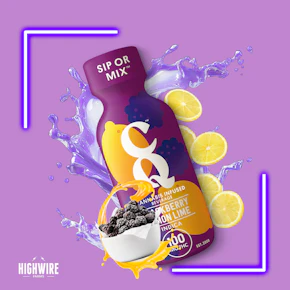 CQ Live Resin Syrup Blackberry Lemon Lime 200mg
