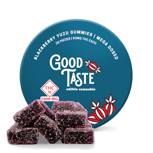 GOOD TASTE - GOOD TASTE - BLACKBERRY YUZU 1000MG GUMMIES
