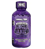 [Uncle Arnie's] Live Resin Beverage 8oz - 100mg - Blackberry Lemonade (I)