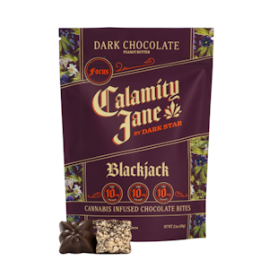 Dark Star - Calamity Jane - Blackjack (Dark Chocolate & Peanut Butter) - 100mg