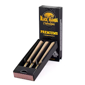 Black Mamba Cannabis - Black Mamba Lemon Cherry Gelato Infused Preroll Multi Pack (H) 4.5g