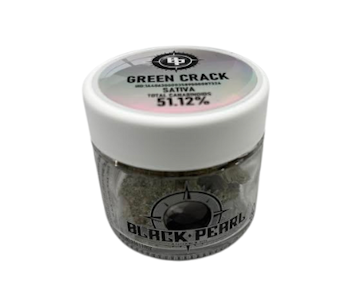 Black Pearl - BLACK PEARL - Green Crack - Diamond Infused Flower - 3.5G