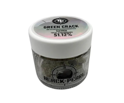 Black Pearl - BLACK PEARL - Green Crack - Diamond Infused Flower - 3.5G Main Image