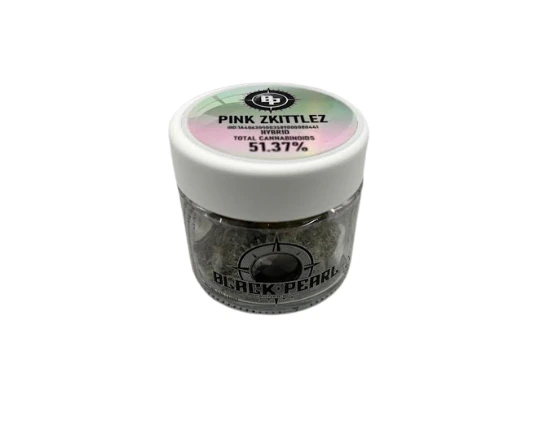 Black Pearl - BLACK PEARL - Pink Zkittlez - Diamond Infused Flower - 3.5G Main Image