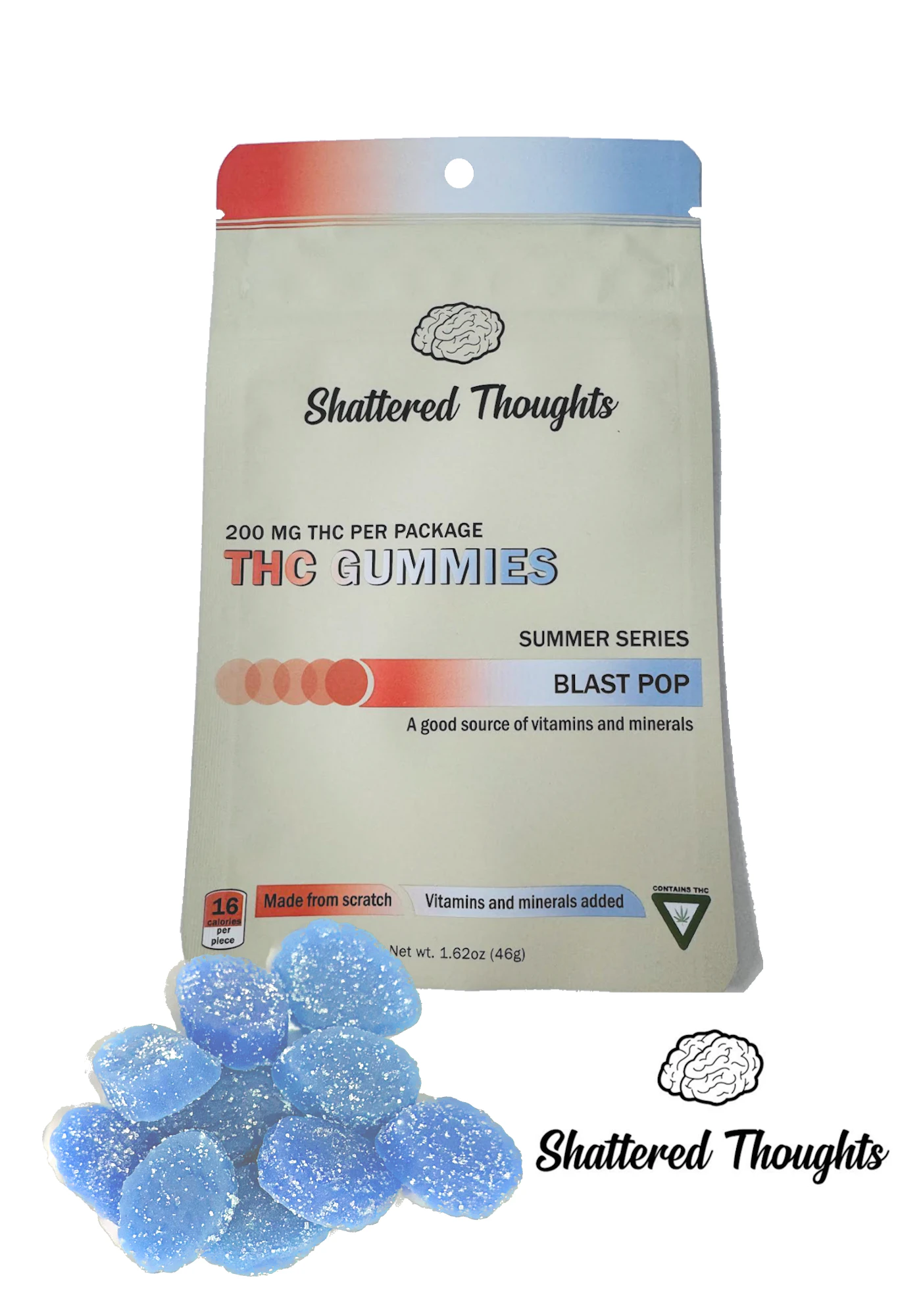 Shattered Thoughts - Shattered Thoughts - Blast Pop - 200mg Main Image