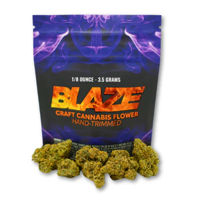 Blaze - Tropic Truffle x Grease Monkey Popcorn - 3.5g Main Image