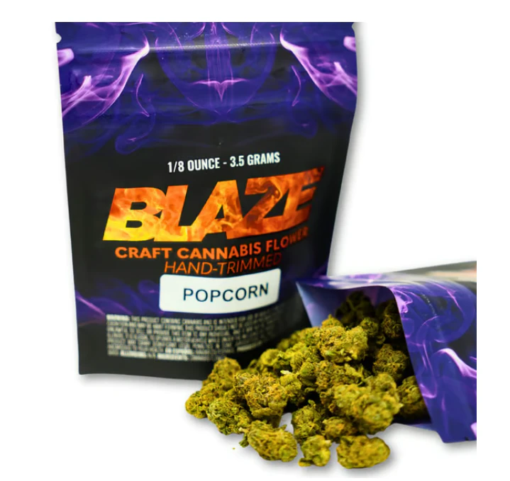 Blaze - Lemon Skunk x Green Ribbon Popcorn - 3.5g Main Image