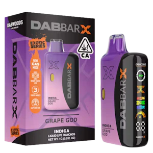 Dabwoods - Dabwoods - Exotics - Grape God (I) - Disp - 1g