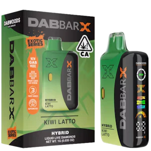 Dabwoods - Dabwoods - Exotics - Kiwi Latto (H) - Disp - 1g