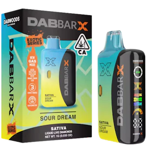 Dabwoods - Dabwoods - Exotics - Sour Dream (S) - Disp - 1g