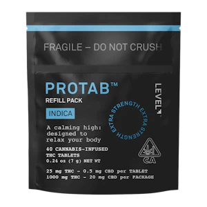 LEVEL - Level Protab - Refill - Indica - Tablets - 40pk - 1000mg