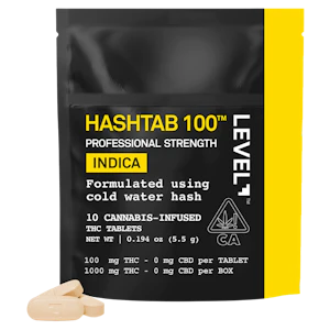 LEVEL - Level Hashtab - Indica - 10pk - 1000mg