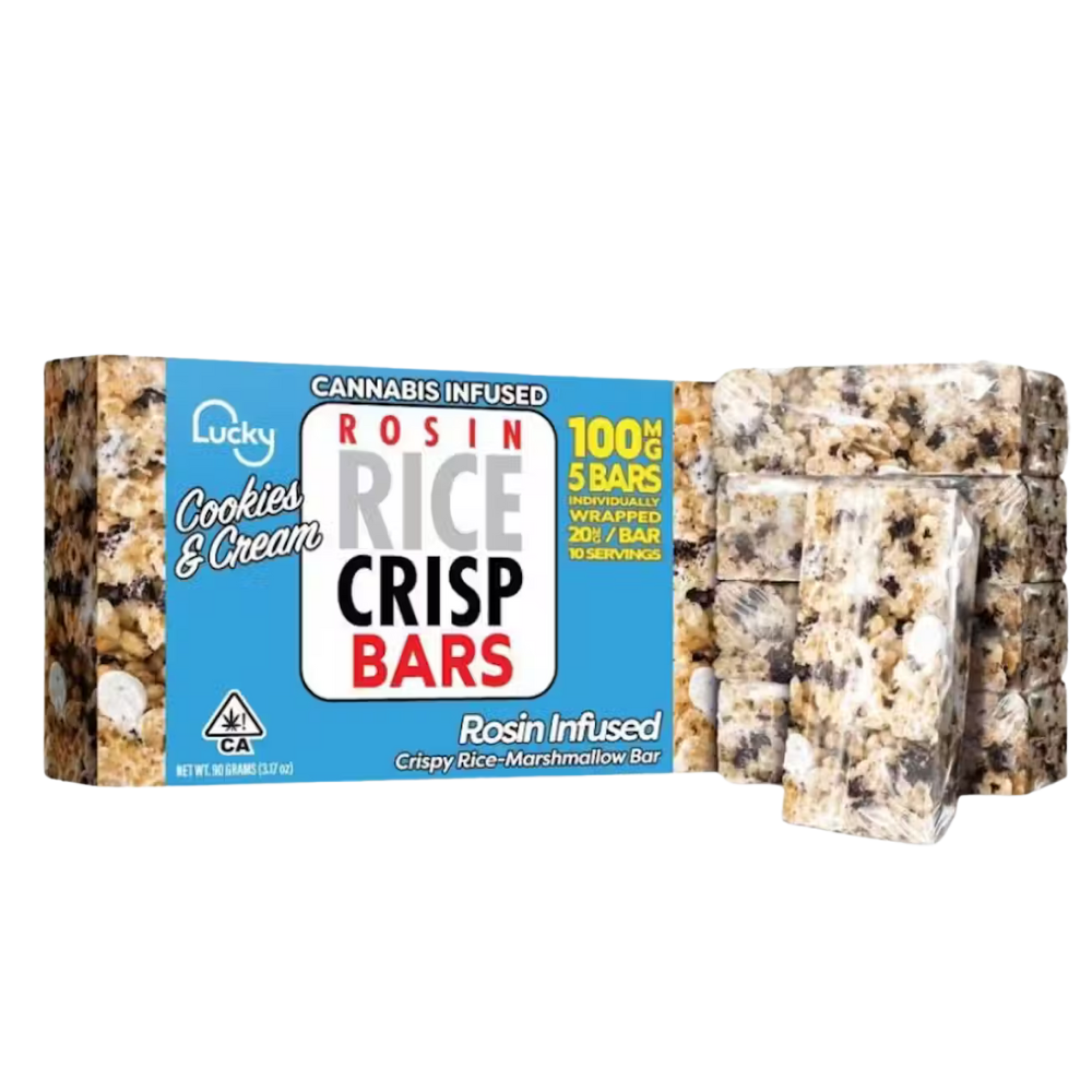 Lucky - Crispy Rice Bars - Cookies & Cream