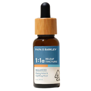 Papa and Barkley - Papa and Barkley - 1:1 CBD:THCA - Tincture - 15ml
