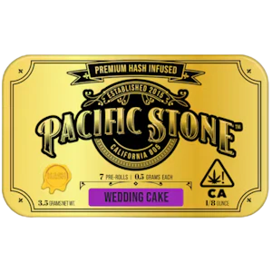 Pacific Stone - Pacific Stone - Wedding Cake (I) - Hash Infused Joint - 7pk - 3.5g