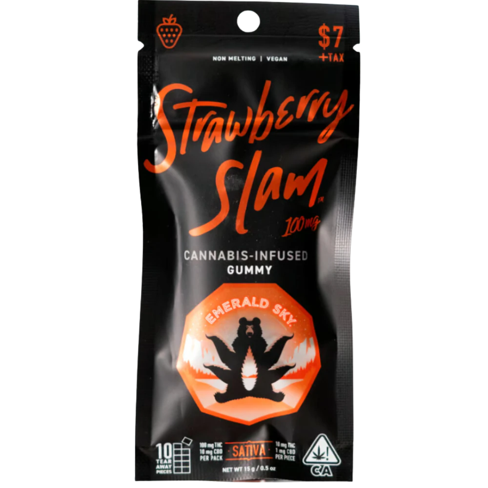 Emerald Sky - Emerald Sky - Single - Strawberry Slam (S) - Gummy - 100mg Main Image