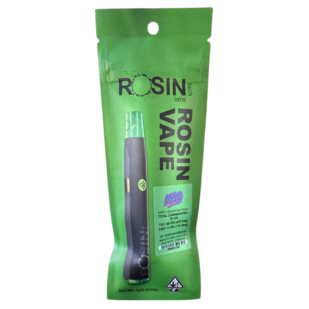 Rosin Tech Labs — Msg - Disp