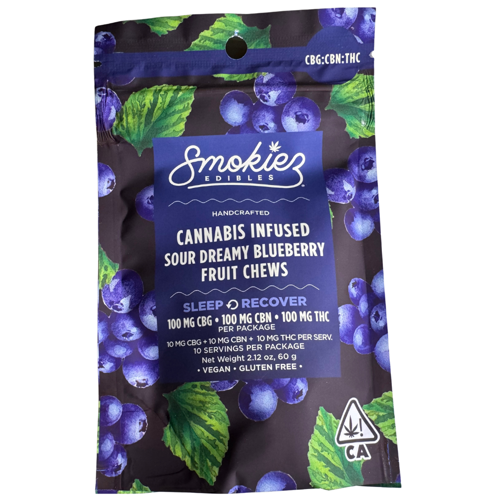Smokiez — Trifecta - Sleep Sour Blueberry