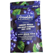 Smokiez - Trifecta - Sleep Sour Blueberry CBD:CBN:THC - Gummy - 100mg