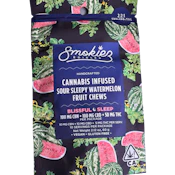 Smokiez - Trifecta - Sleep Sour Watermelon - 2:2:1 CBD:CBN:THC - Gummy - 100mg