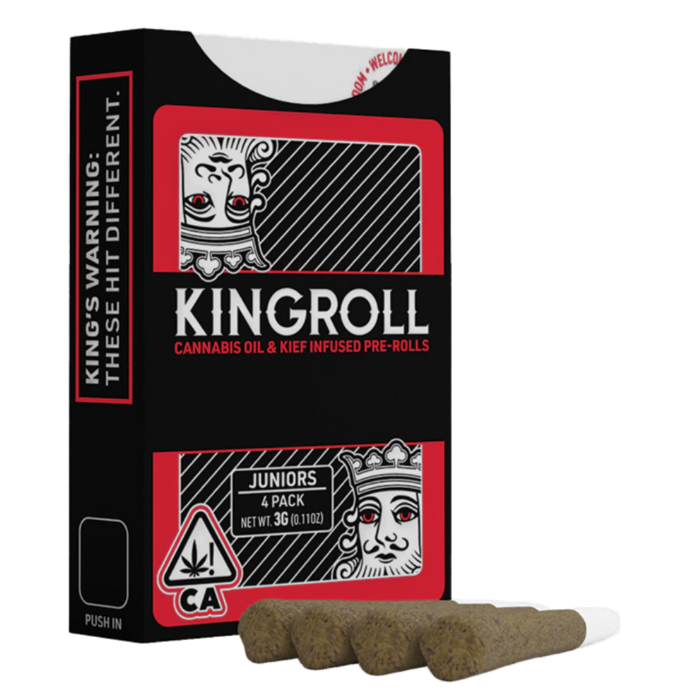 Kingroll - Kingroll - Jr - Cannalope AK x Cannalope Kush (I) - 4pk - Infused Joint - 3g Main Image