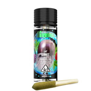 Lime - Lime - Lil - Purple Zaza (I) - Hash Infused Joint - 0.6g