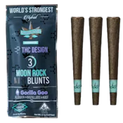 Presidential Moonrock - Mini - Gorilla Goo (H) - Infused Blunt - 3pk - 2.1g