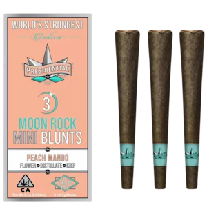 Presidential - Presidential Moonrock - Mini - Peach Mango (I) - Infused Blunts - 3 Pack - 2.1g