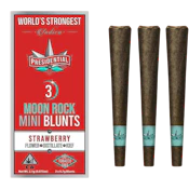 Presidential Moonrock - Mini - Strawberry (I) - Infused Blunt - 3 Pack - 2.1g