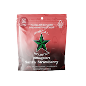 NorCal Star Single Gummy - Sativa Strawberry 100mg