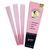 Blazy Susan | King size Cones 3 pack | Pink