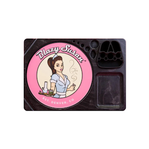 BLAZY SUSAN - Blazy Susan Dab Tray - Black