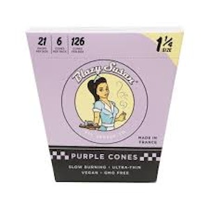 BLAZY SUSAN - Blazy Susan Cones 1 1/4" Purple 6pk