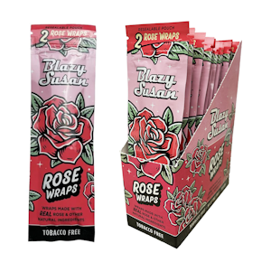BLAZY SUSAN - Blazy Susan | Accessory | Blunt Wraps - Rose Wrap
