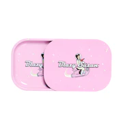Blazy Susan | Small Rolling Tray w/ Lid | Pink Spacey