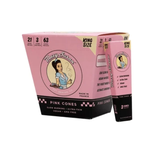 Blazy Susan - Blazy Susan King Size Pink Cones - 3pk Main Image