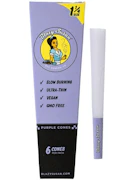 Blazy Susan: 1&1/4 Cones - Purple - 6pk