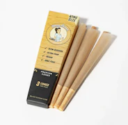 Blazy Susan | King Size Cones 3pk | Unbleached